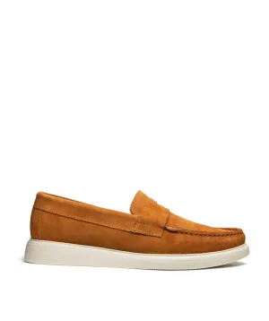 Mocassin ACAPULCO Veau Velours Whisky Custom Work