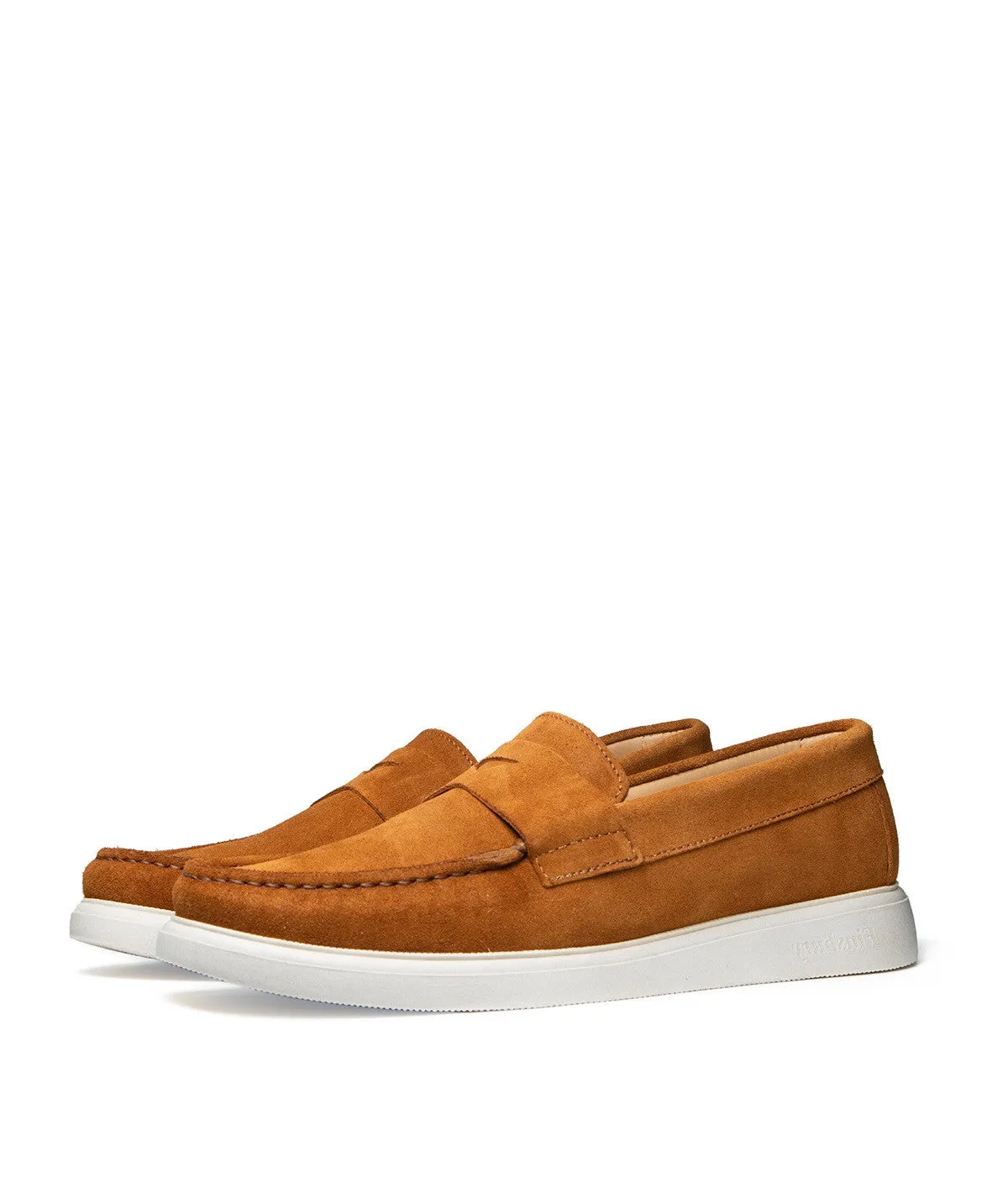 Mocassin ACAPULCO Veau Velours Whisky Polish Touch