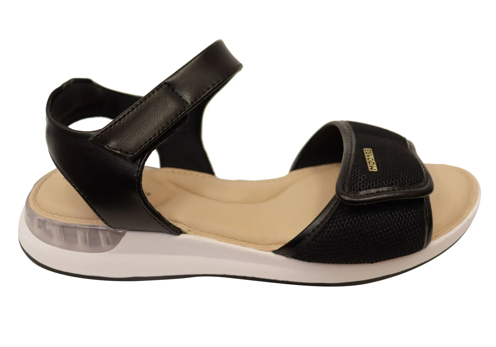 Summer Footwear for Men Modare Ultraconforto Lanar Womens Comfort Sandals Made In Brazil