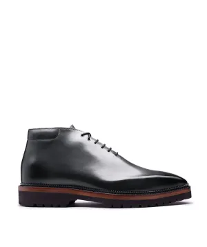 Bottines EMILIO Gris Patin Elastic Band Abrasion Resistant Guardrails