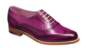 elegant design Suede Soft Fearne - Purple Hand Painted