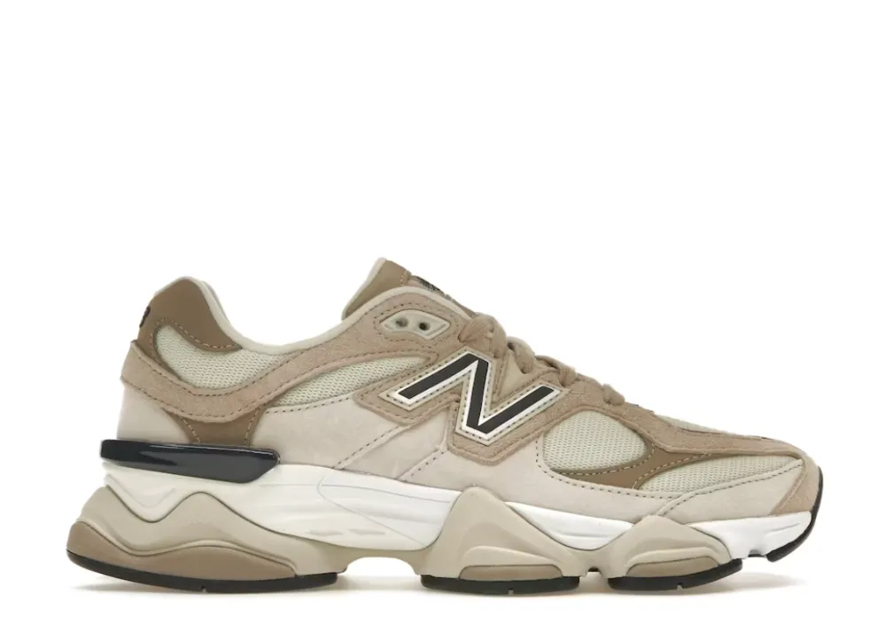 New Balance 9060 Beige Cream Black Antique Glow