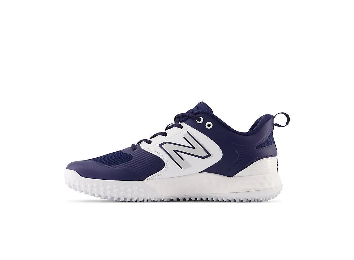 New Balance Men's Fresh Foam 3000 V6 Turf Baseball Shoes - Navy with White - T3000TN6 Beach Vibe Road Long