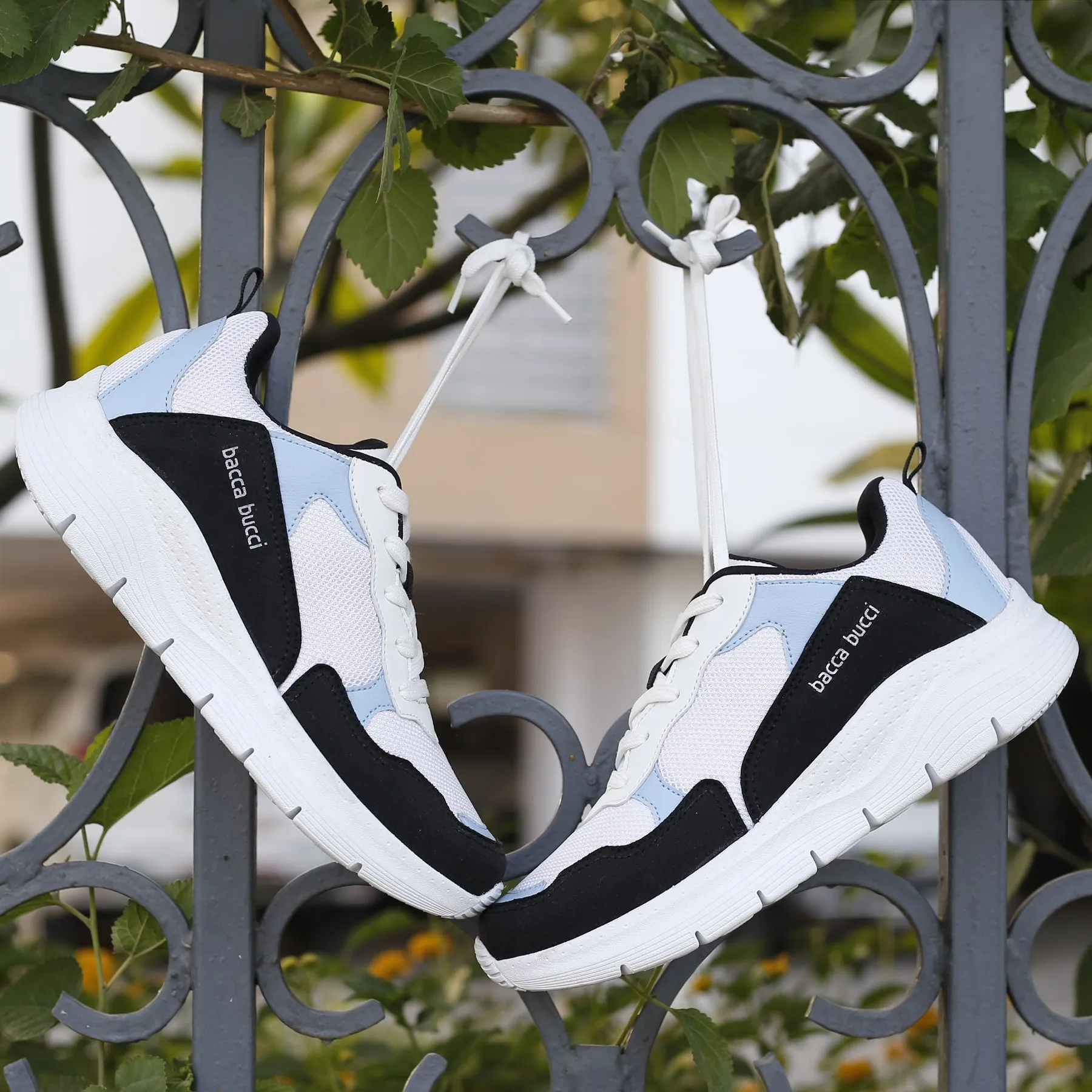 Sweat Resistant Standing Workers Road Long Bacca Bucci WAVE Women Chunky Sneakers | Casual Fashion Lightweight Sole Platform Shoes