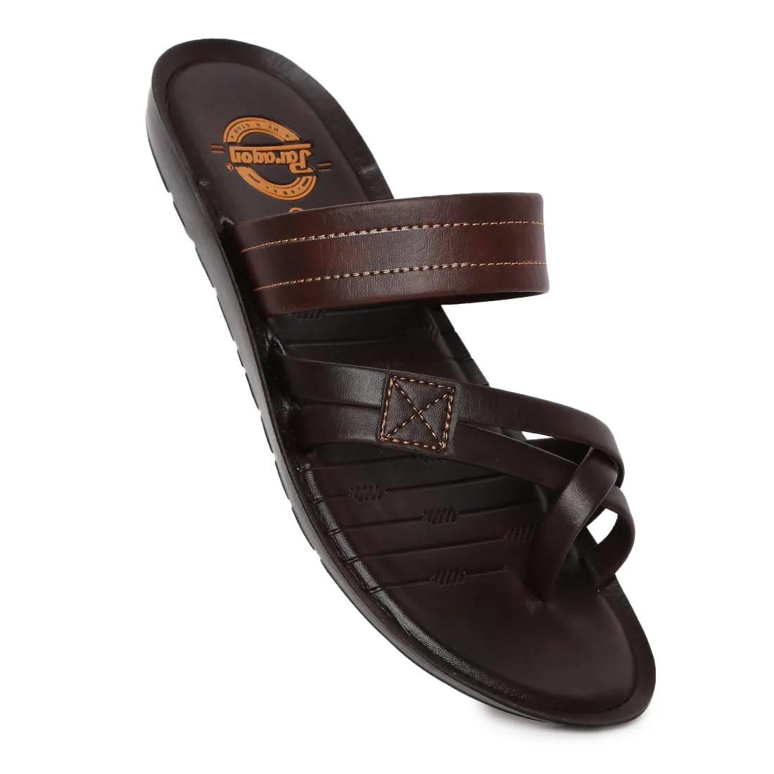 Paragon  PUK2210G Men Stylish Sandals | Comfortable Sandals for Daily Outdoor Use | Casual Formal Sandals with Cushioned Soles Breathable Outdoor Wear