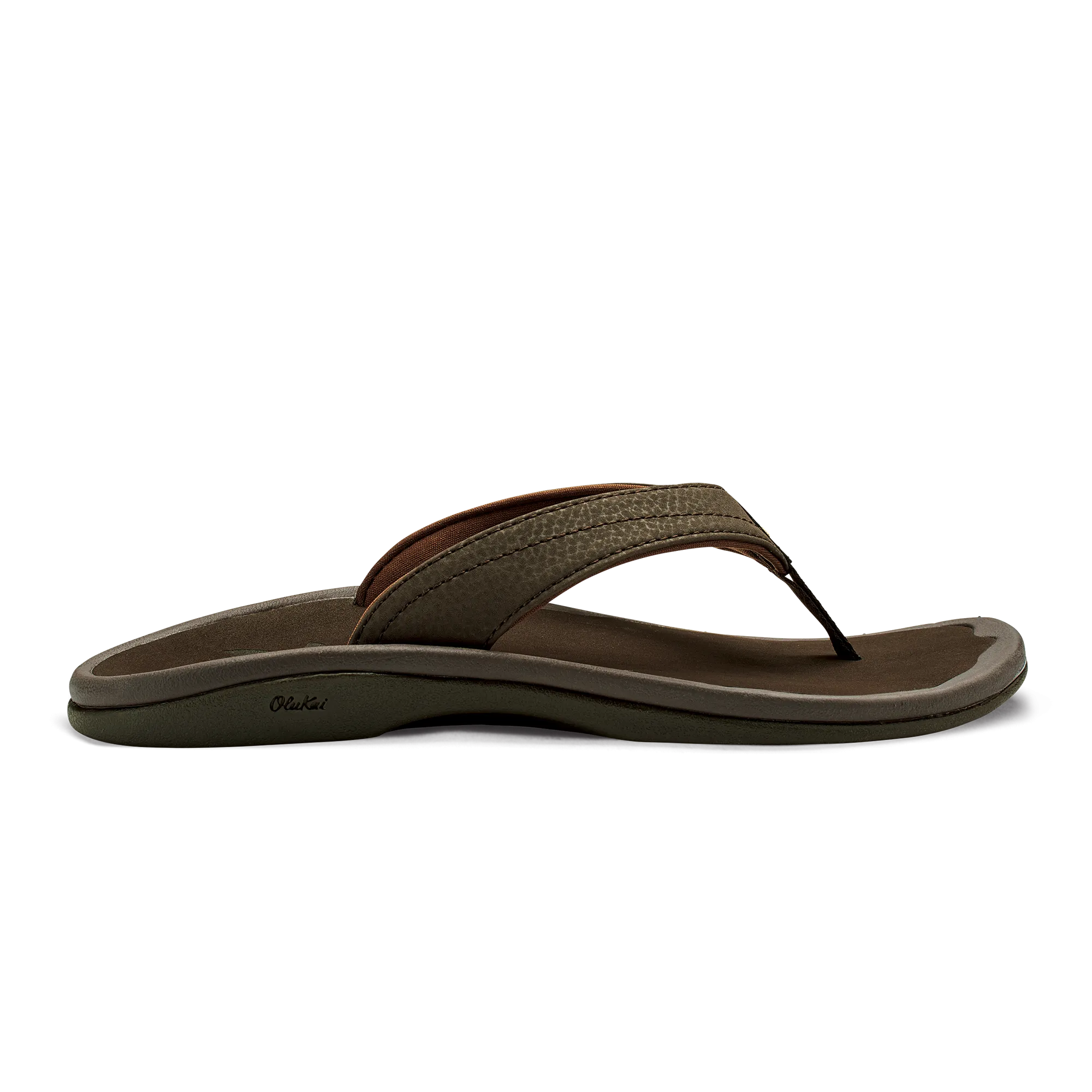 Comfortable Insole Summer Flip-flops Ohana - Dark Java