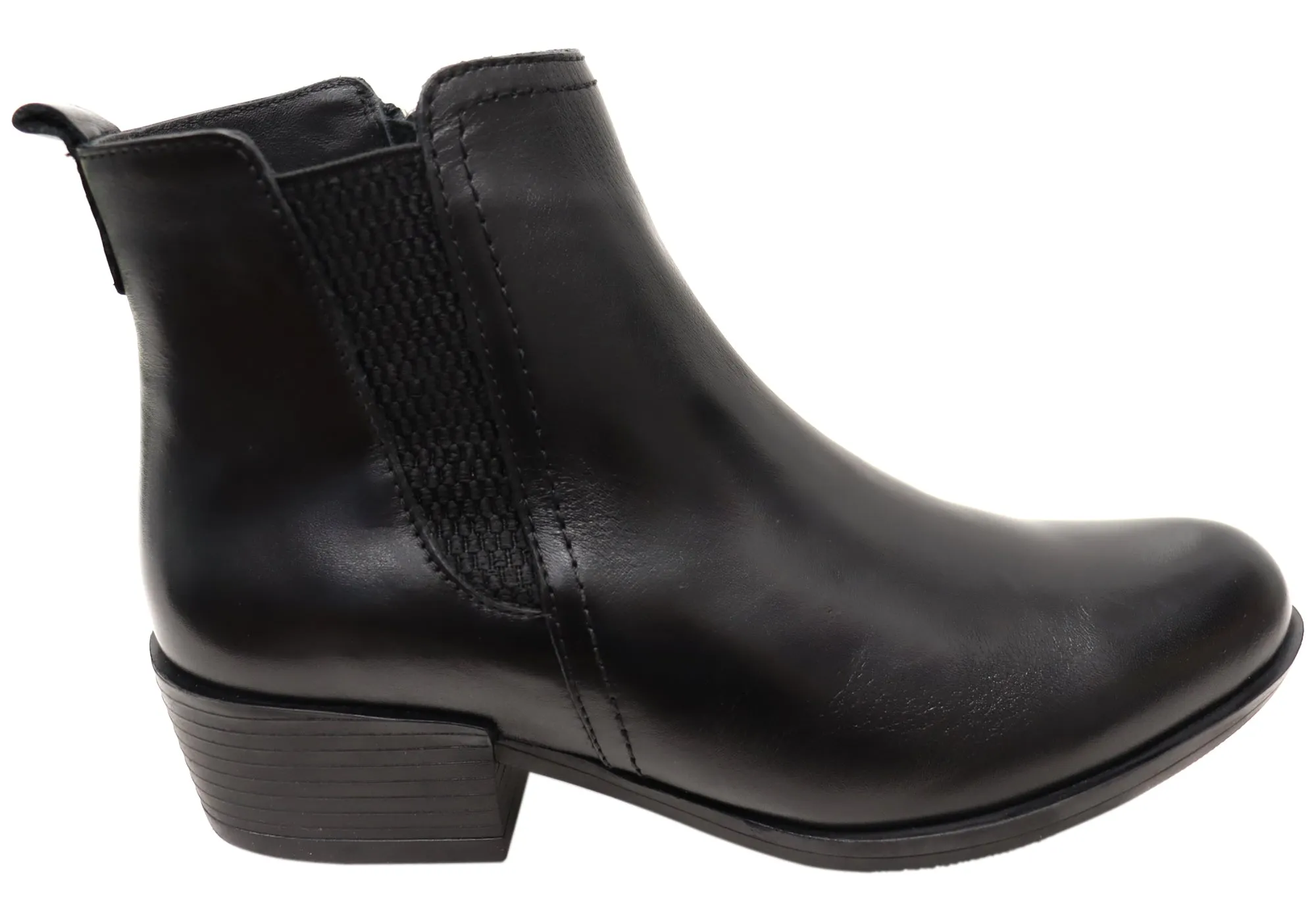 Orizonte Questa Womens European Comfortable Leather Ankle Boots Long Hike
