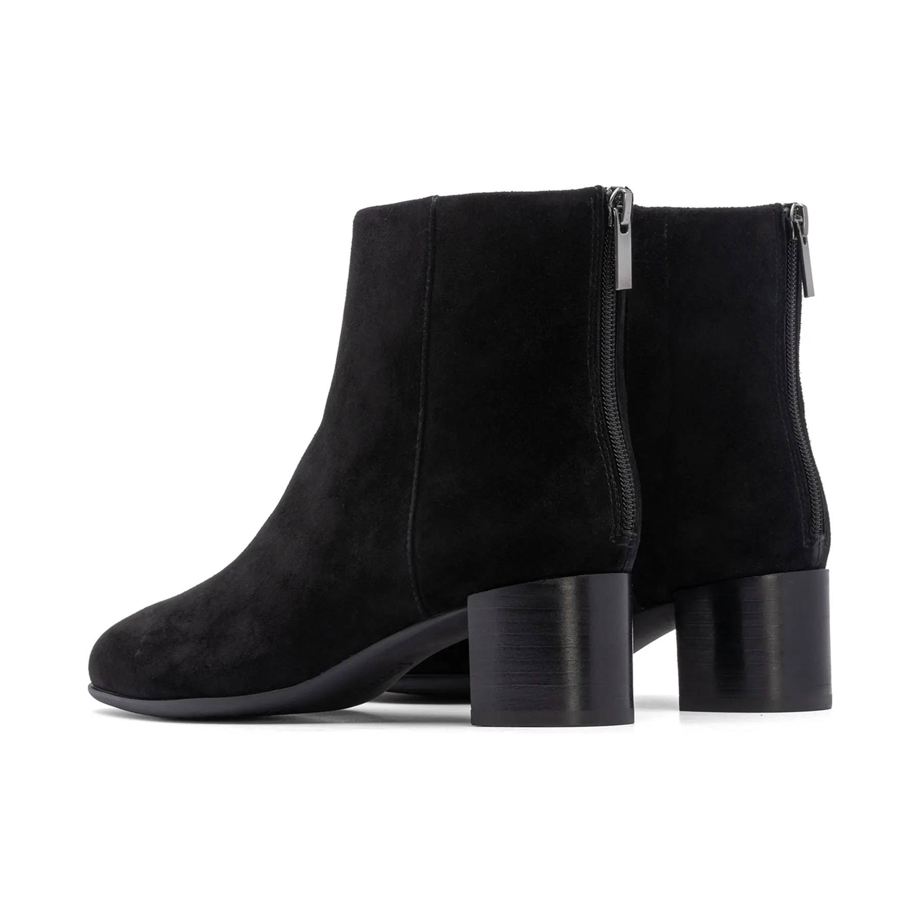 Daily Ready Bootie Cut Plaza Back Zip Metatarsal