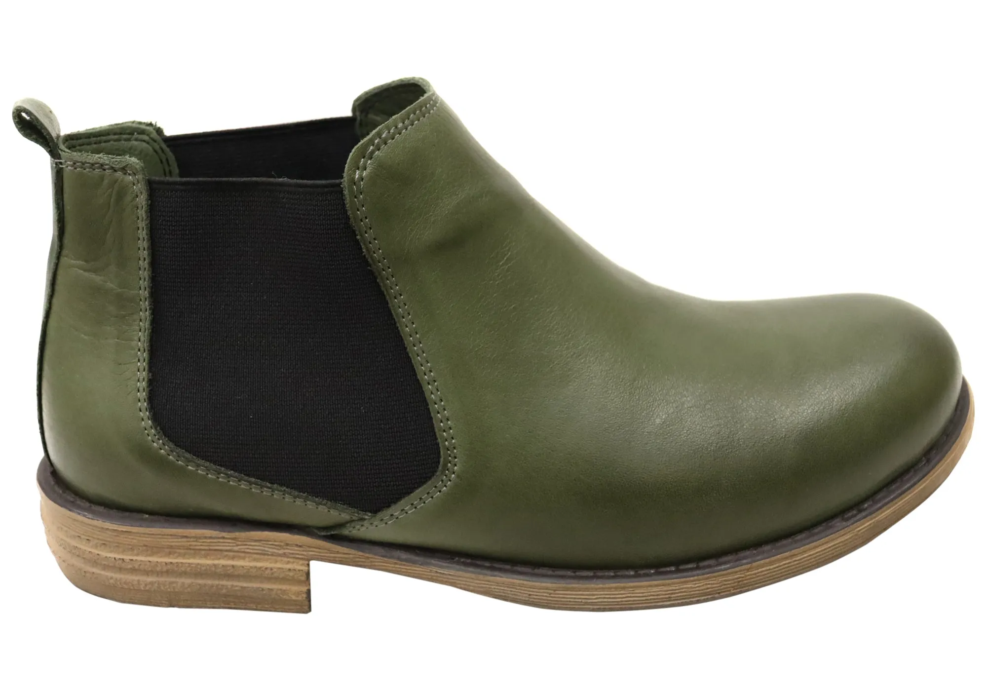 Ergonomic Shape Orizonte Tambo Womens European Comfortable Leather Ankle Boots
