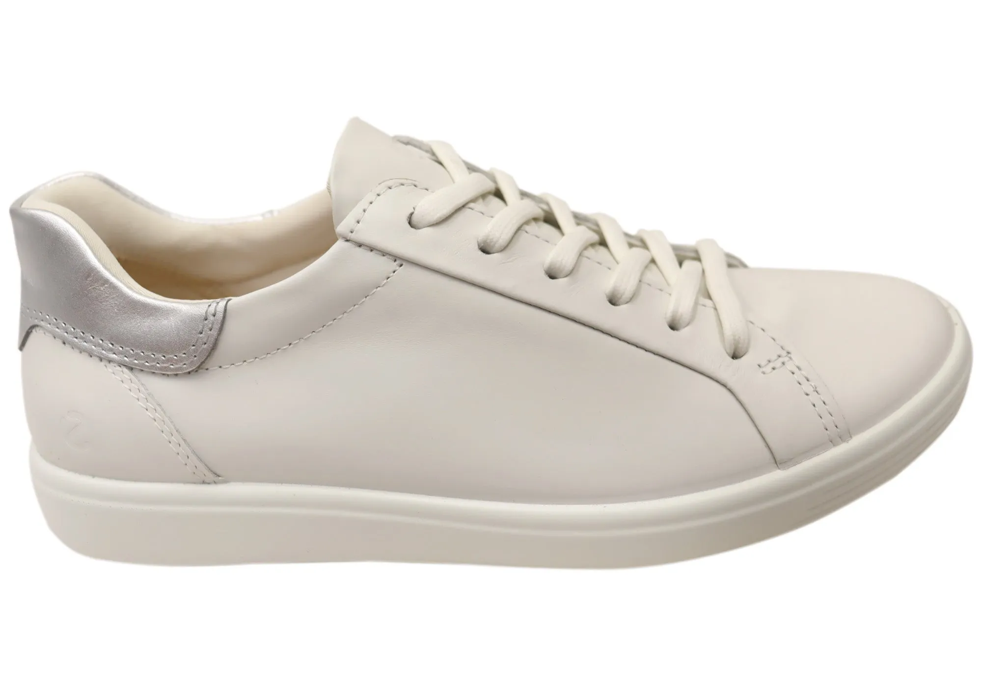 ECCO Soft 7 Womens Comfortable Lace Up Leather Sneakers Sneaker Culture Impact Dispersing Core