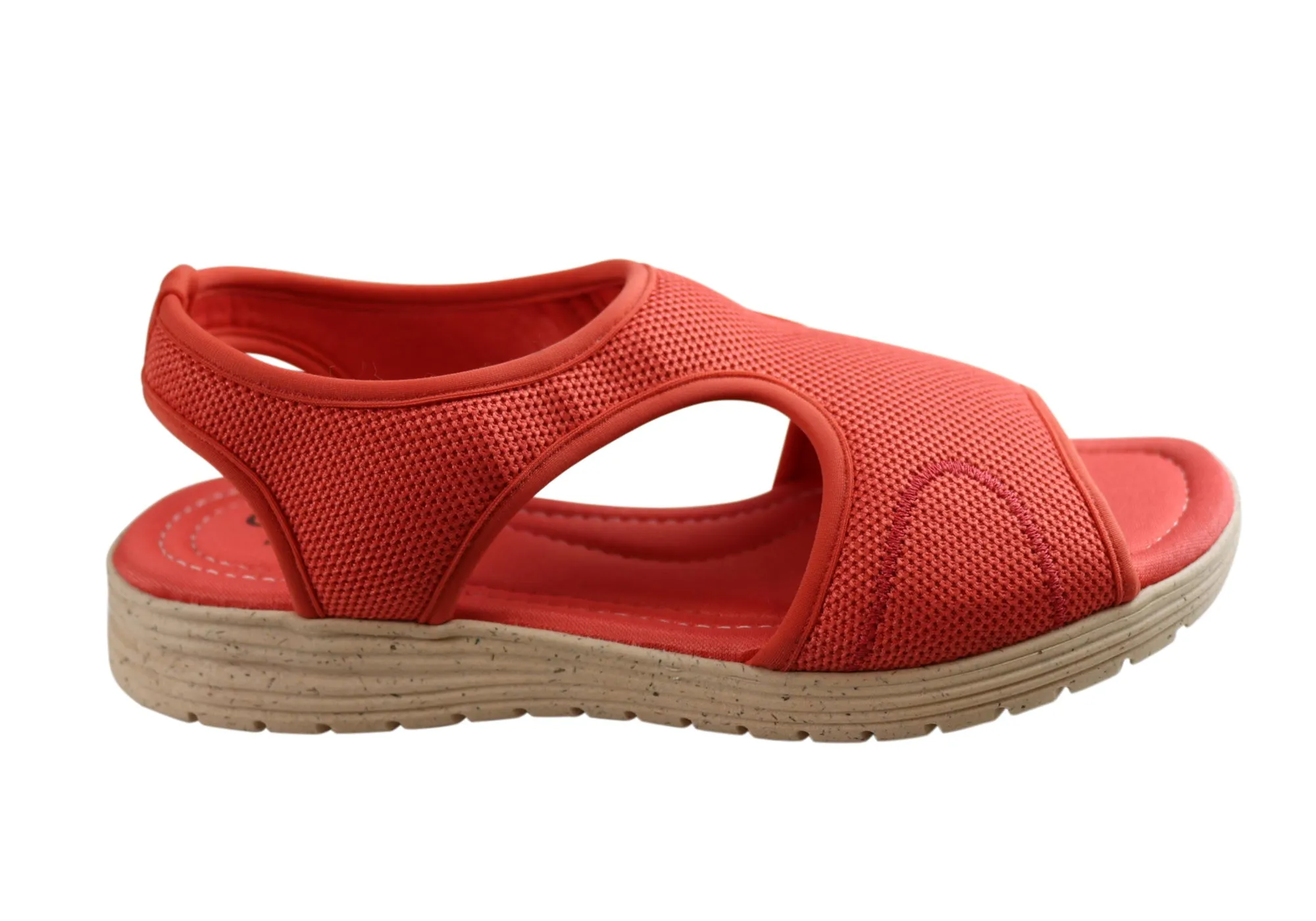 Comfortflex Hope Womens Comfortable Sandals Made In Brazil Sleek Travel Footwear