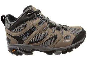 Hi Tec Mens Comfortable Ravus Vent Mid Waterproof Hiking Boots Round Toe Protective Comfort