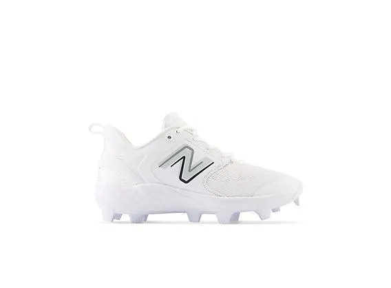 Meadow Glow Strong Step New Balance Men's Fresh Foam 3000 V6 Molded Baseball Cleats - White - PL3000W6