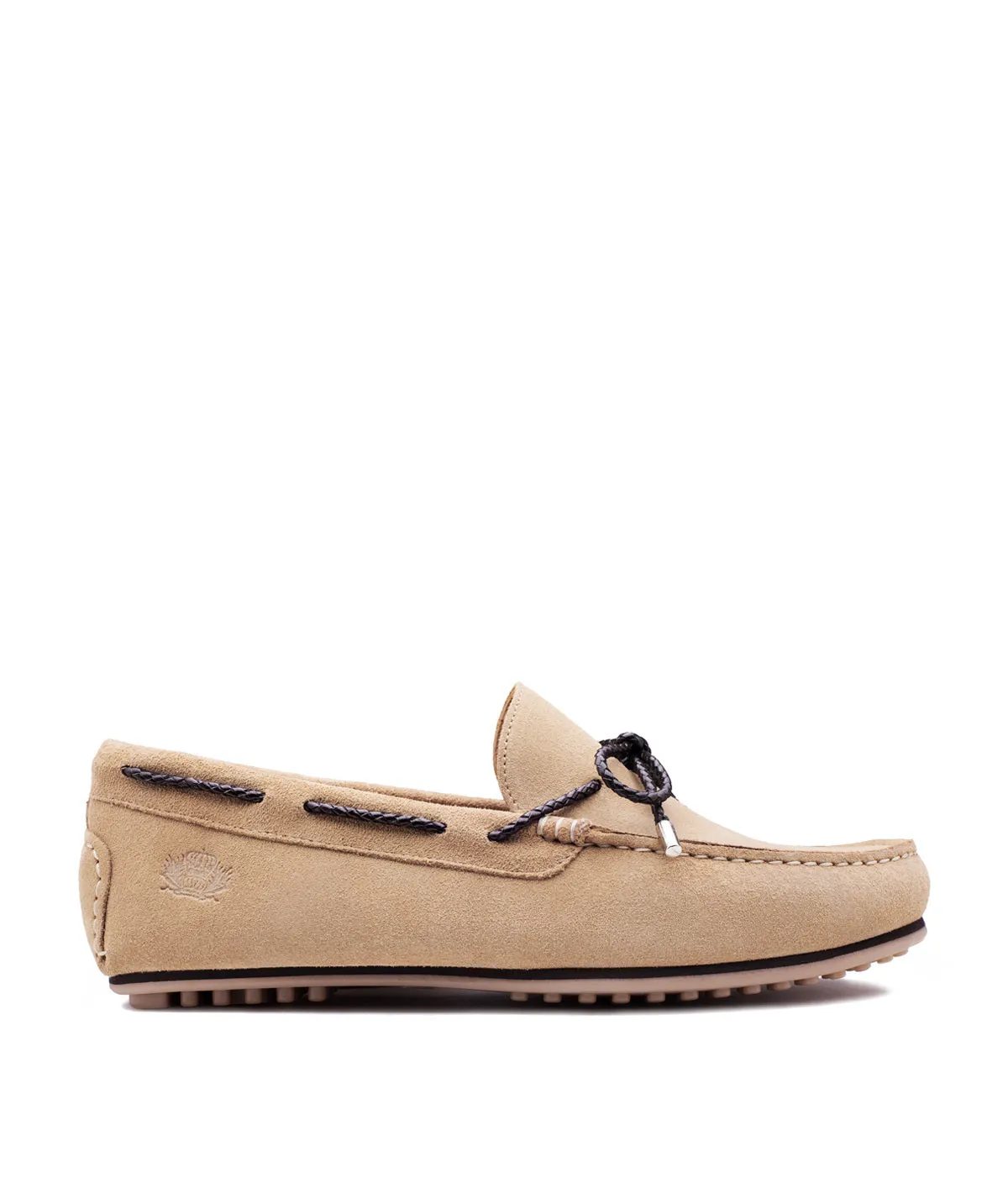 Narrow Fit Comfort Grip Mocassin CANCUN Daim Beige