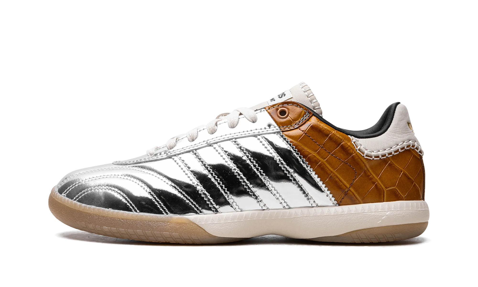 Fashion Edge Samba Millenium "Wales Bonner - Silver Metallic / Easy Yellow"
