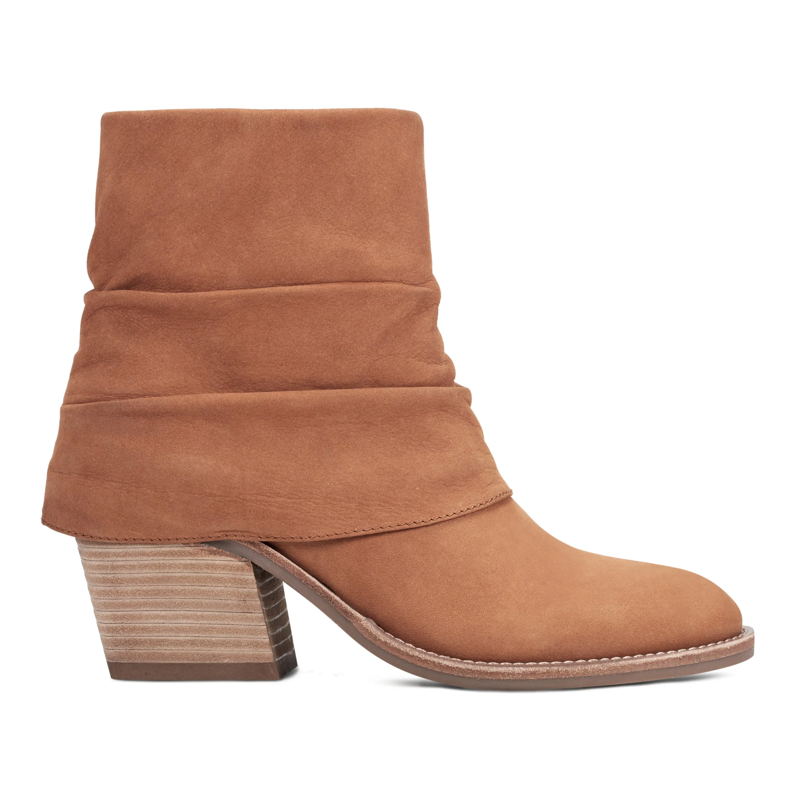 Swim Ready Fitness Vibe Savvy Block Heel Ruched Casual Booties