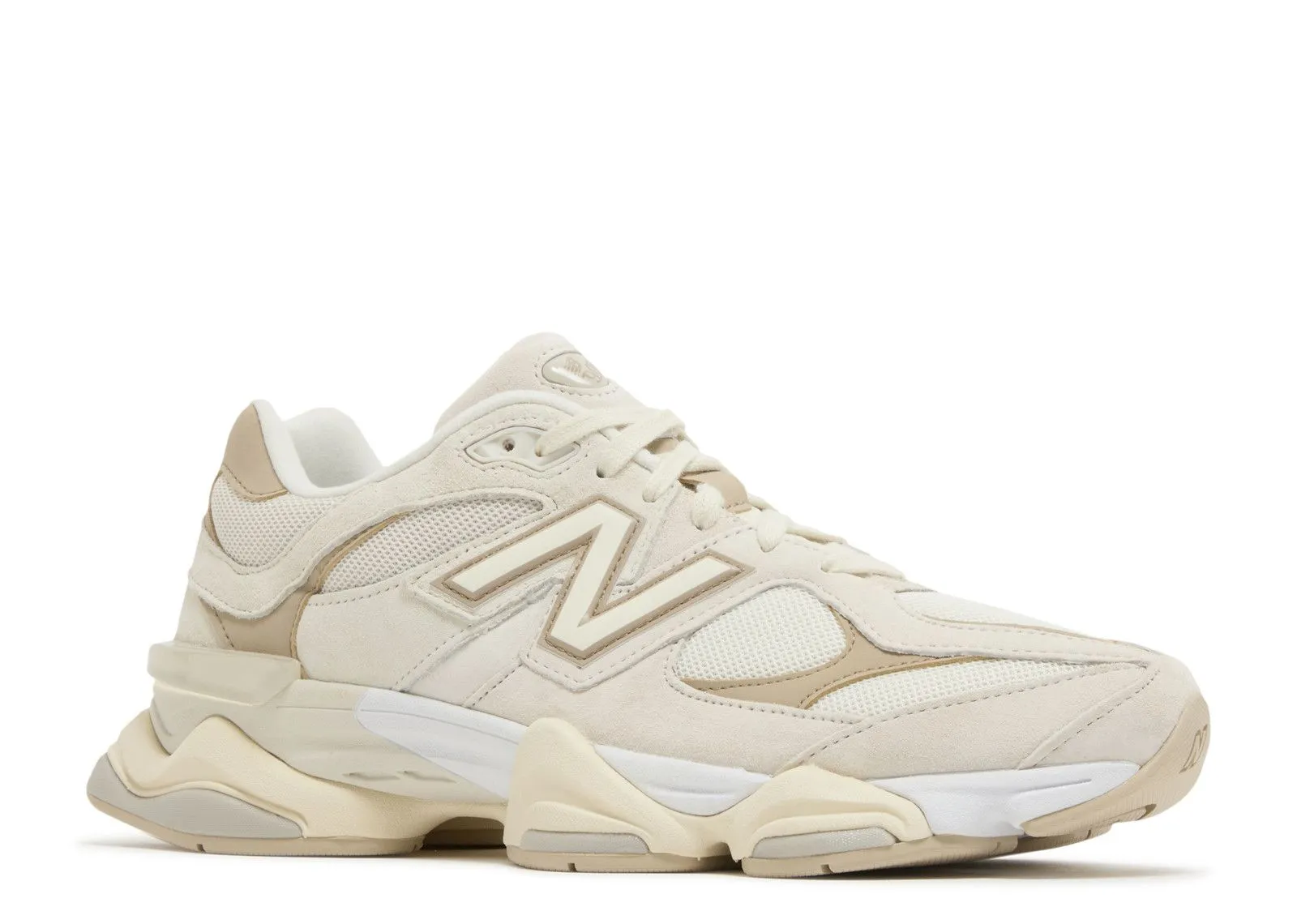 New Balance 9060 Sea Salt Brown Shiny Tone Cool Tone