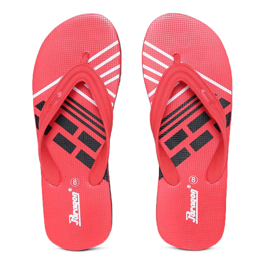 Paragon  HWK3701G Men Stylish Lightweight Flipflops | Casual & Comfortable Daily-wear Slippers for Indoor & Outdoor | For Everyday Use Easy Poolside Wear Breathable Linings
