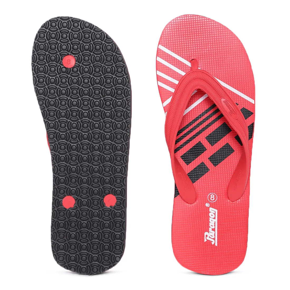 Paragon  HWK3701G Men Stylish Lightweight Flipflops | Casual & Comfortable Daily-wear Slippers for Indoor & Outdoor | For Everyday Use Stylish Comfort