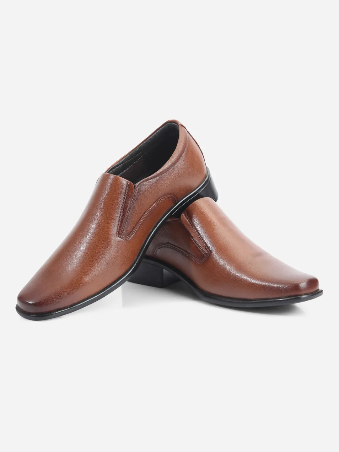 Men's Tan Regular Toe Slip On Formal (ID6102) Event Shade