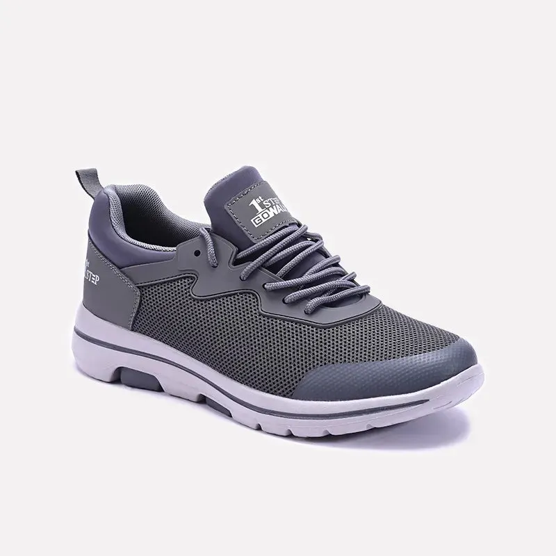 Marathon Mode Gray Breathable Sneakers 0120590