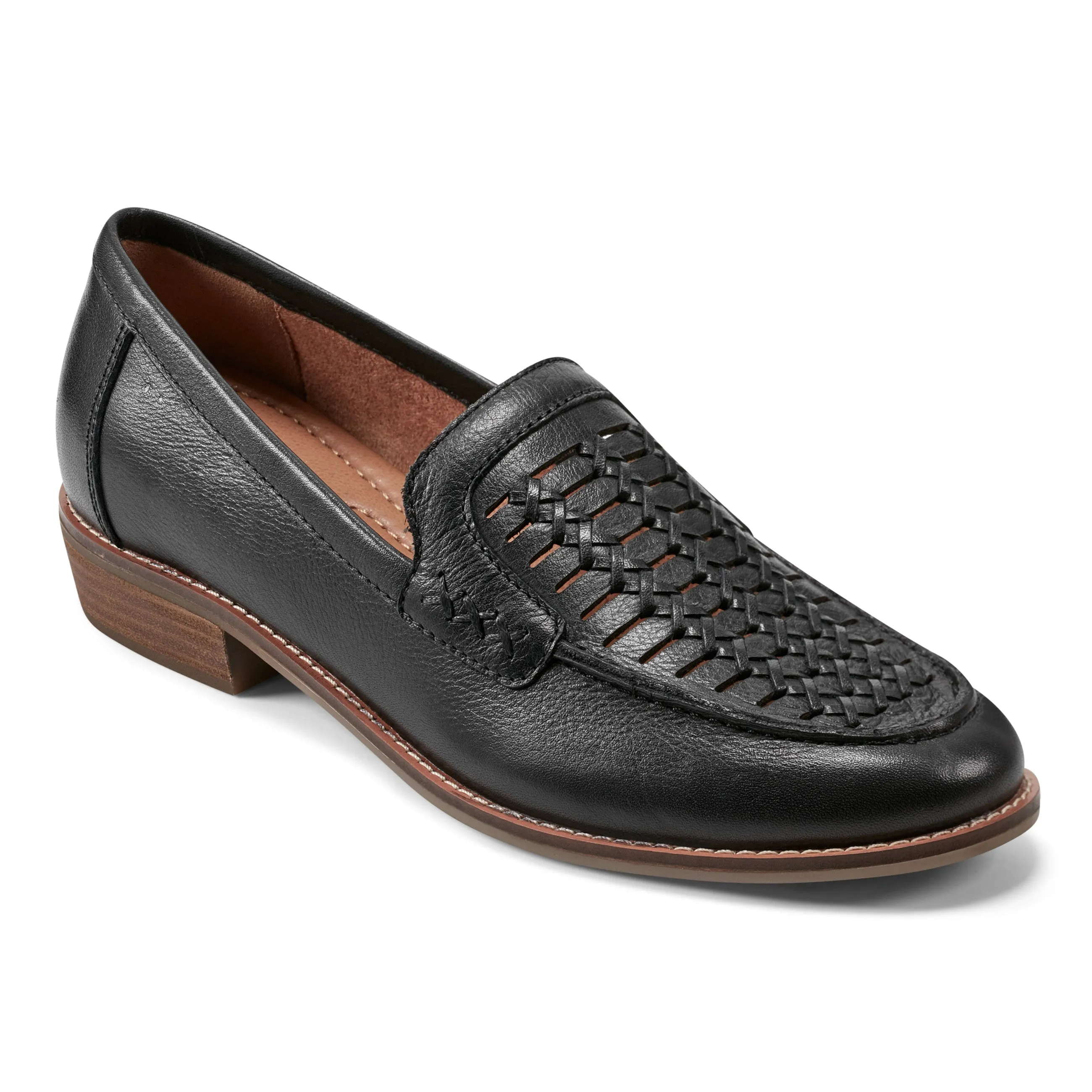 Comfort Curve Foam Lining Trail Running Elona Casual Slip-on Round Toe Loafers