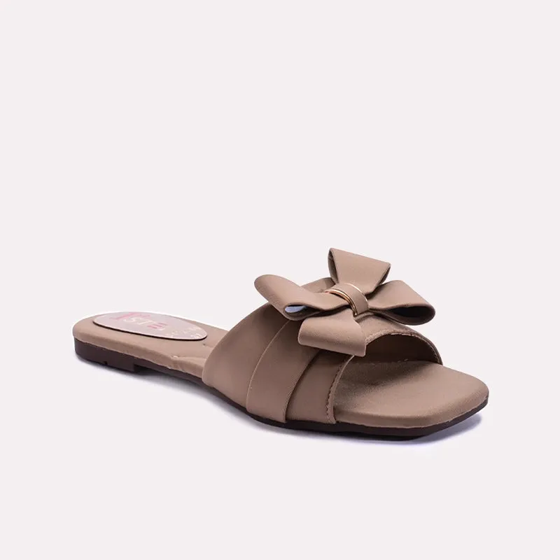 Womens Fawn Flat Casual Slippers 0412988 Ankle wrap Hot Pick