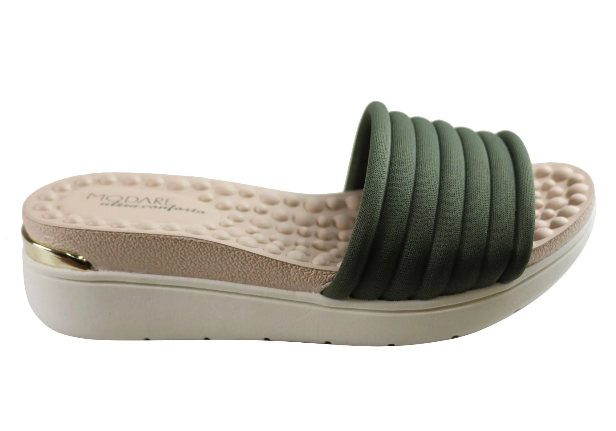 Calm Walk Modare Ultraconforto Quiny Womens Comfort Slides With Massage Balls