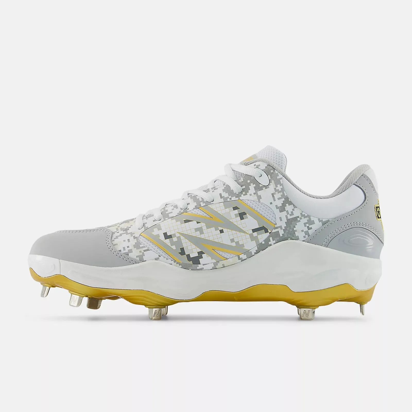 New Balance Men's Fresh Foam X 3000 v7 Metal Baseball Cleats - Armed Forces - L3000AF7 Star Mood