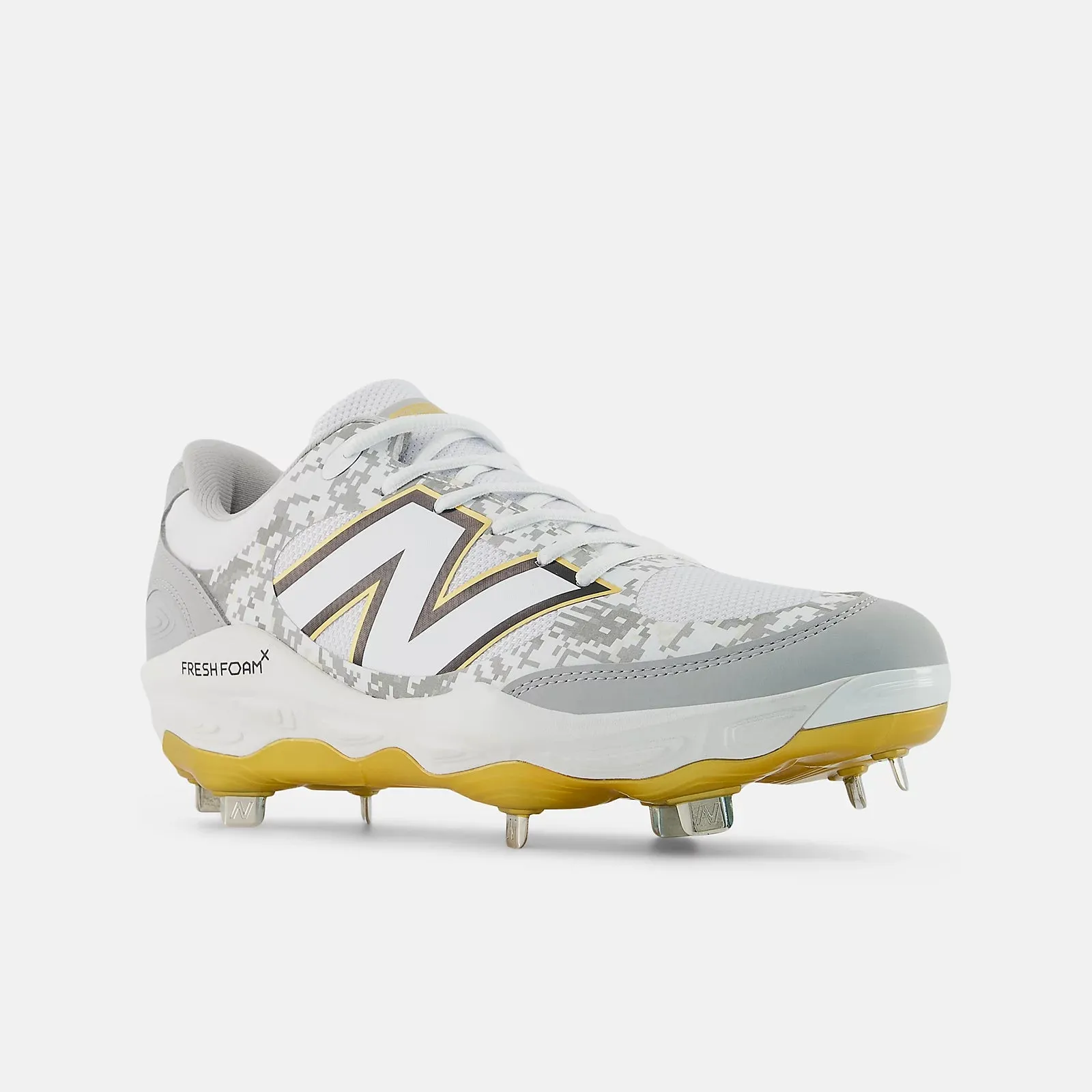 Best Seller New Balance Men's Fresh Foam X 3000 v7 Metal Baseball Cleats - Armed Forces - L3000AF7