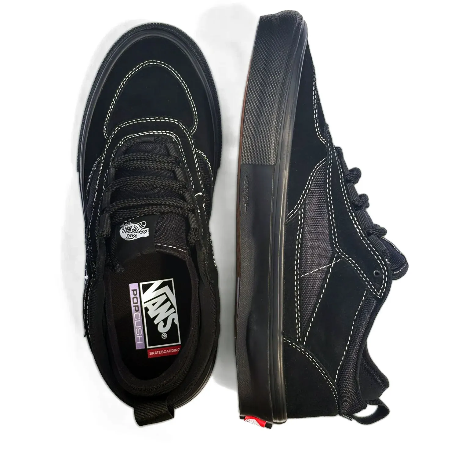 Wave Flow Hiking Vans Skate Safe Low Black/Black