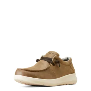 Weekend Look Durable Design Ariat Men's Brown Bomber Hilo Stretch Shoe