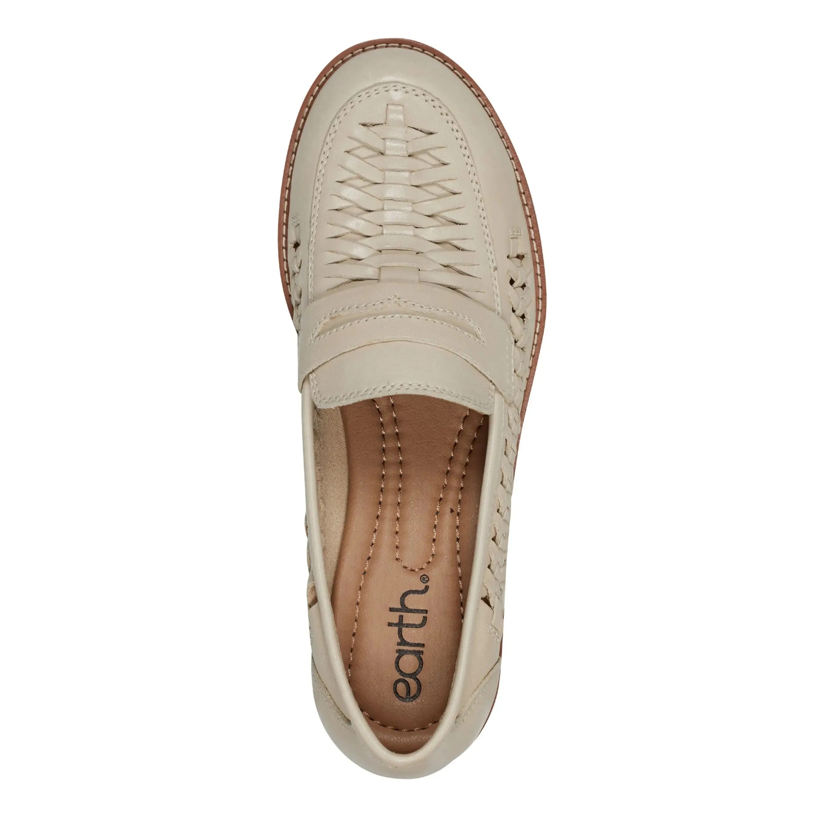 Comfort Tongue Moon Walk Ella Round Toe Slip-on Casual Flat Loafers