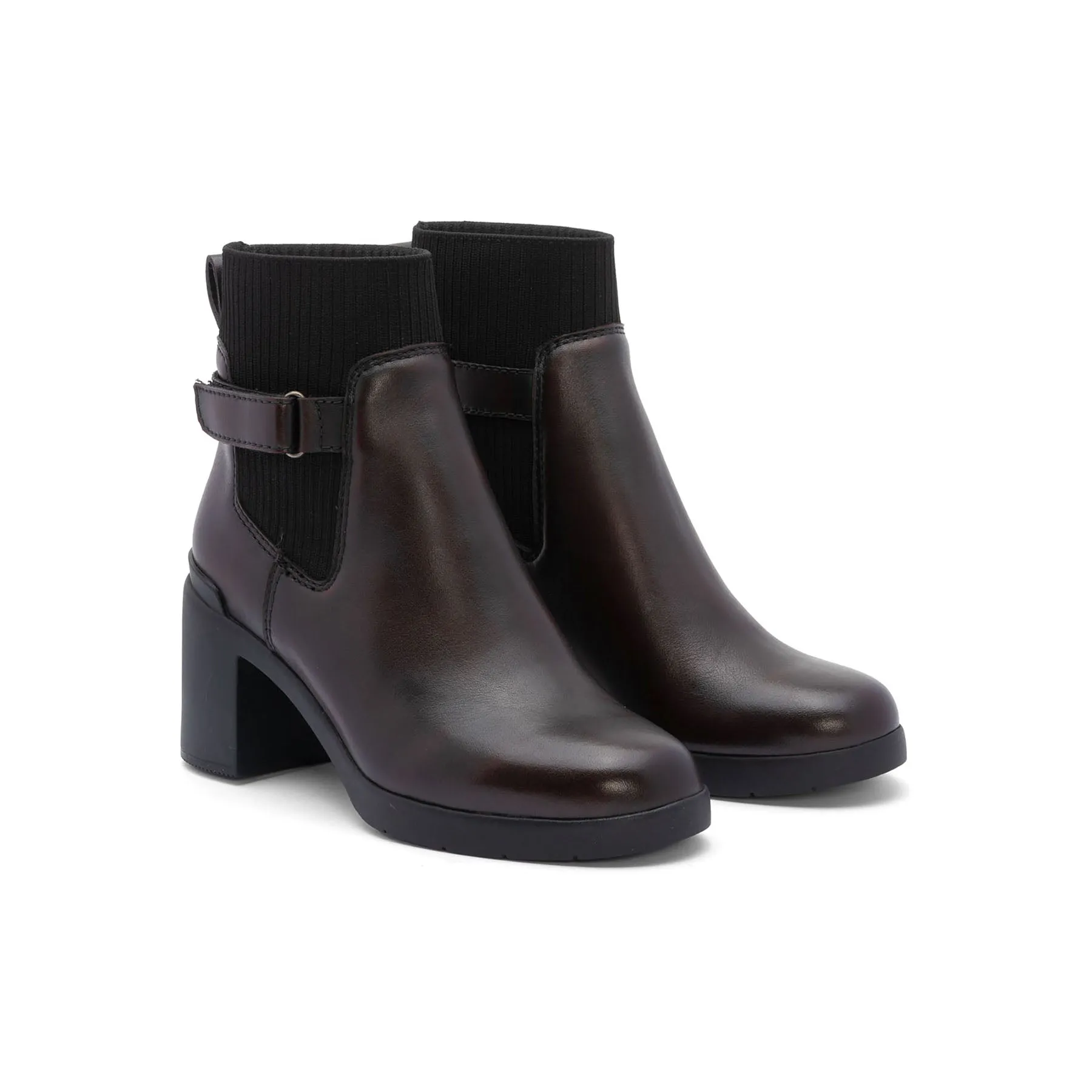 Metropolis Strap Rubber Sole Slip Resistant Work Commute
