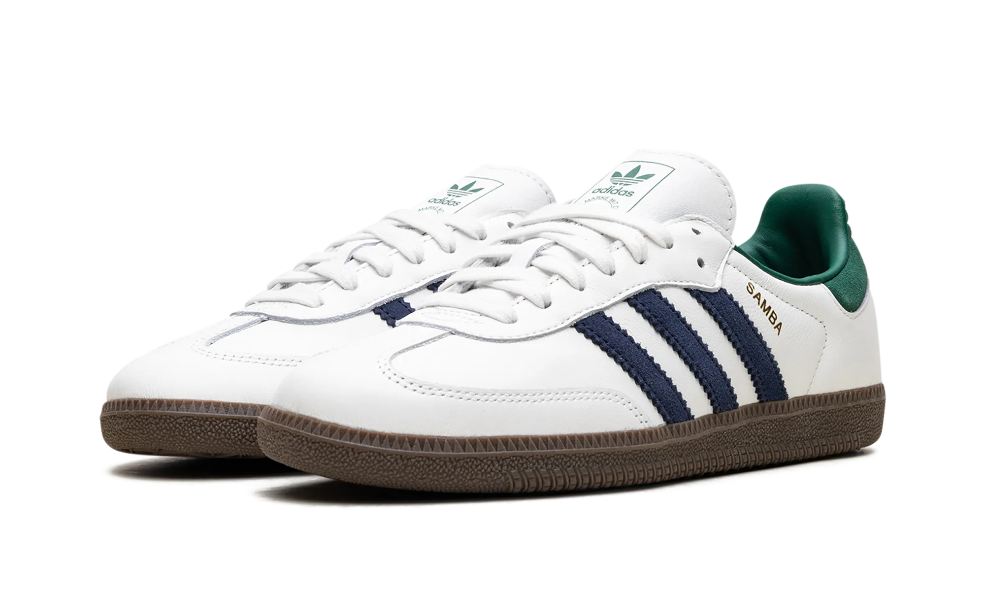 Trail Strong Run Free Samba OG "Black White Collegiate Green"