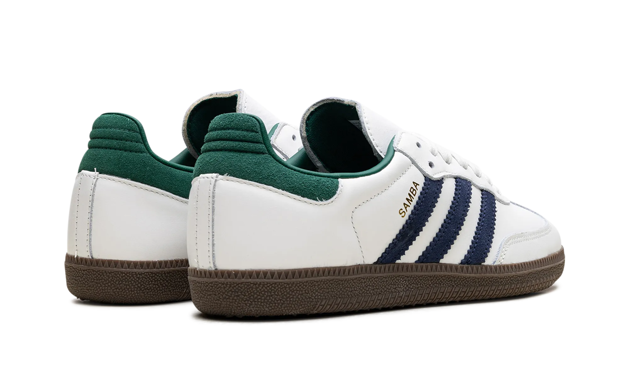 Sole Soft Ventilated Mesh Long Distance Samba OG "Black White Collegiate Green"
