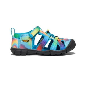 Light Travel Sandals Little Kids' Seacamp II CNX  |  Vivid Blue/Original Tie Dye