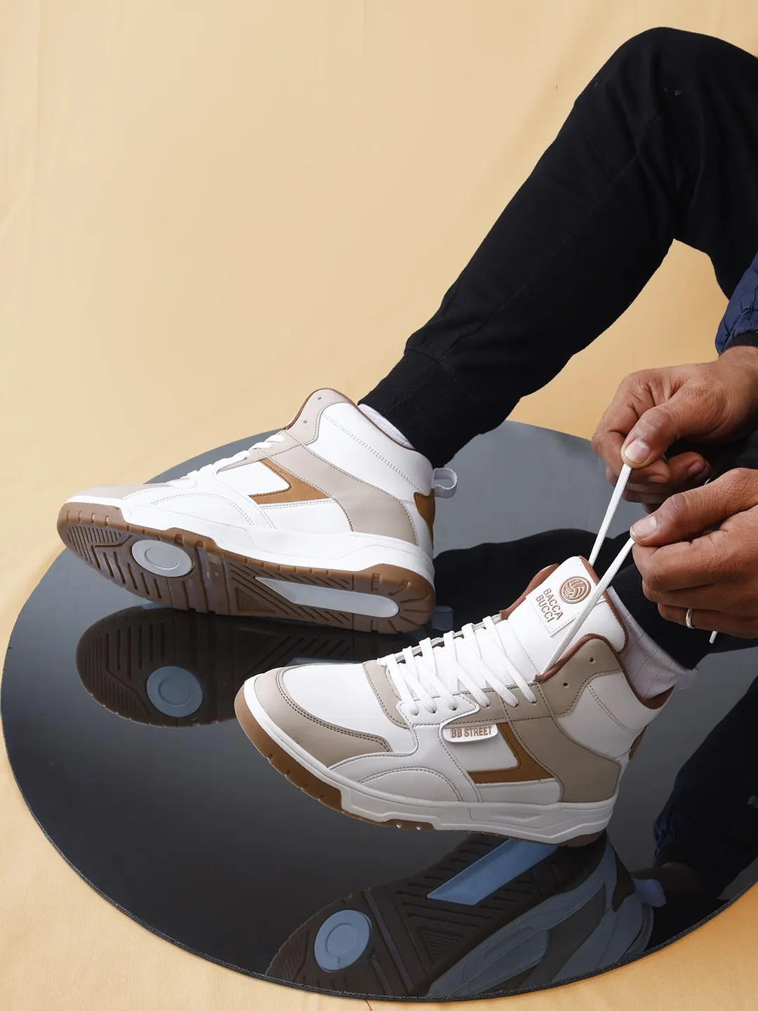 Bacca Bucci Cappuccino Skystompers Action Fast Sweat Resistant Urban Stroll