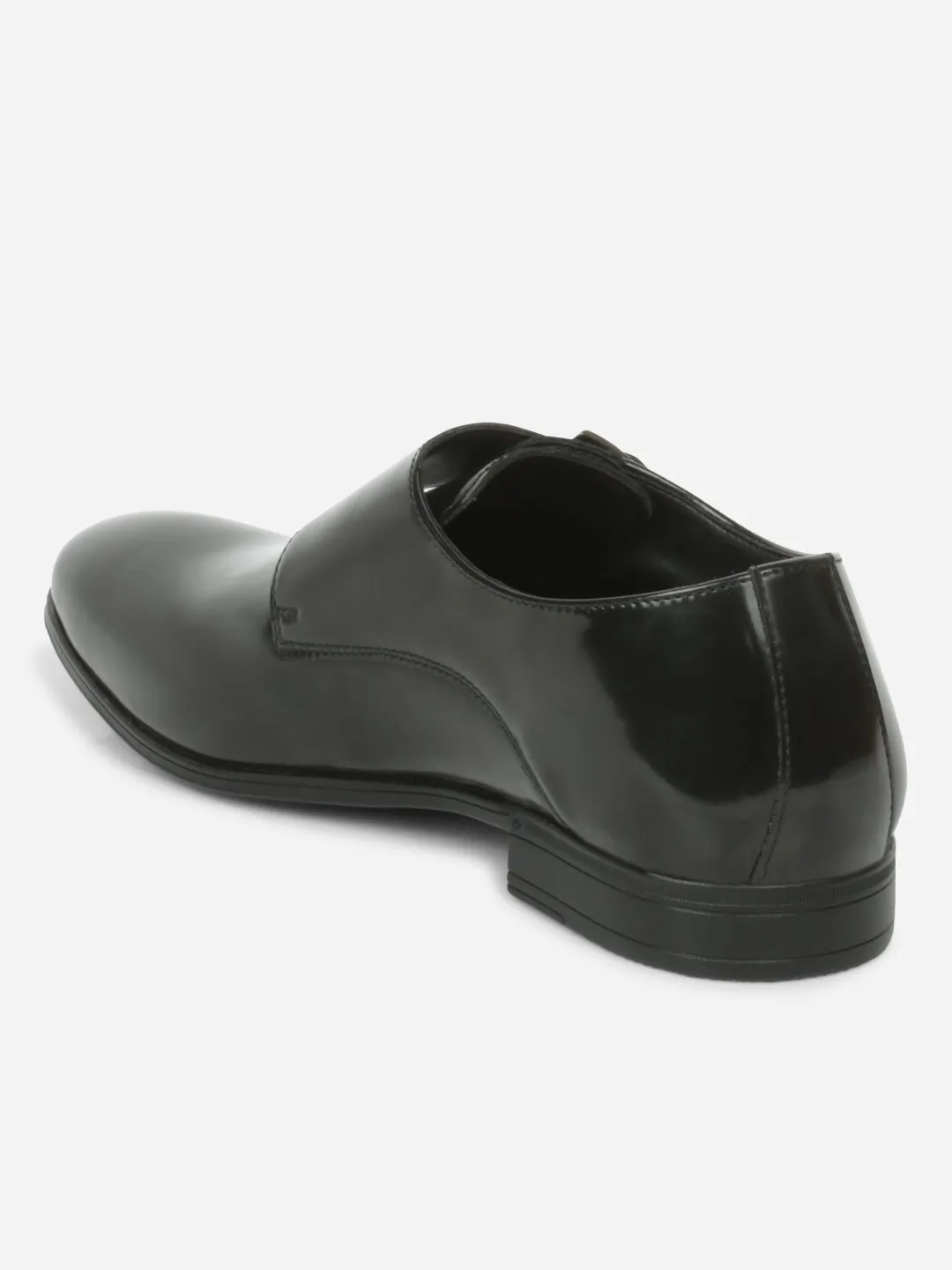 Nordic Shade Men's Black Round Toe Monk Formal (IX1081)