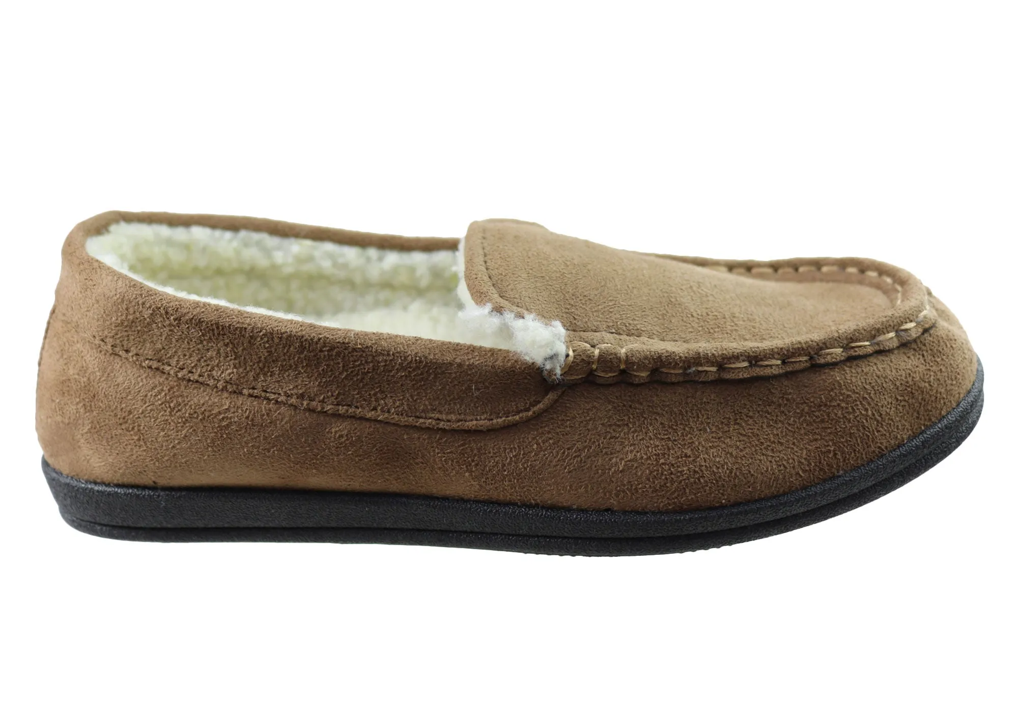 Homyped Mens Pedro Comfortable Extra Extra Wide Indoor Slippers Comfy Wear