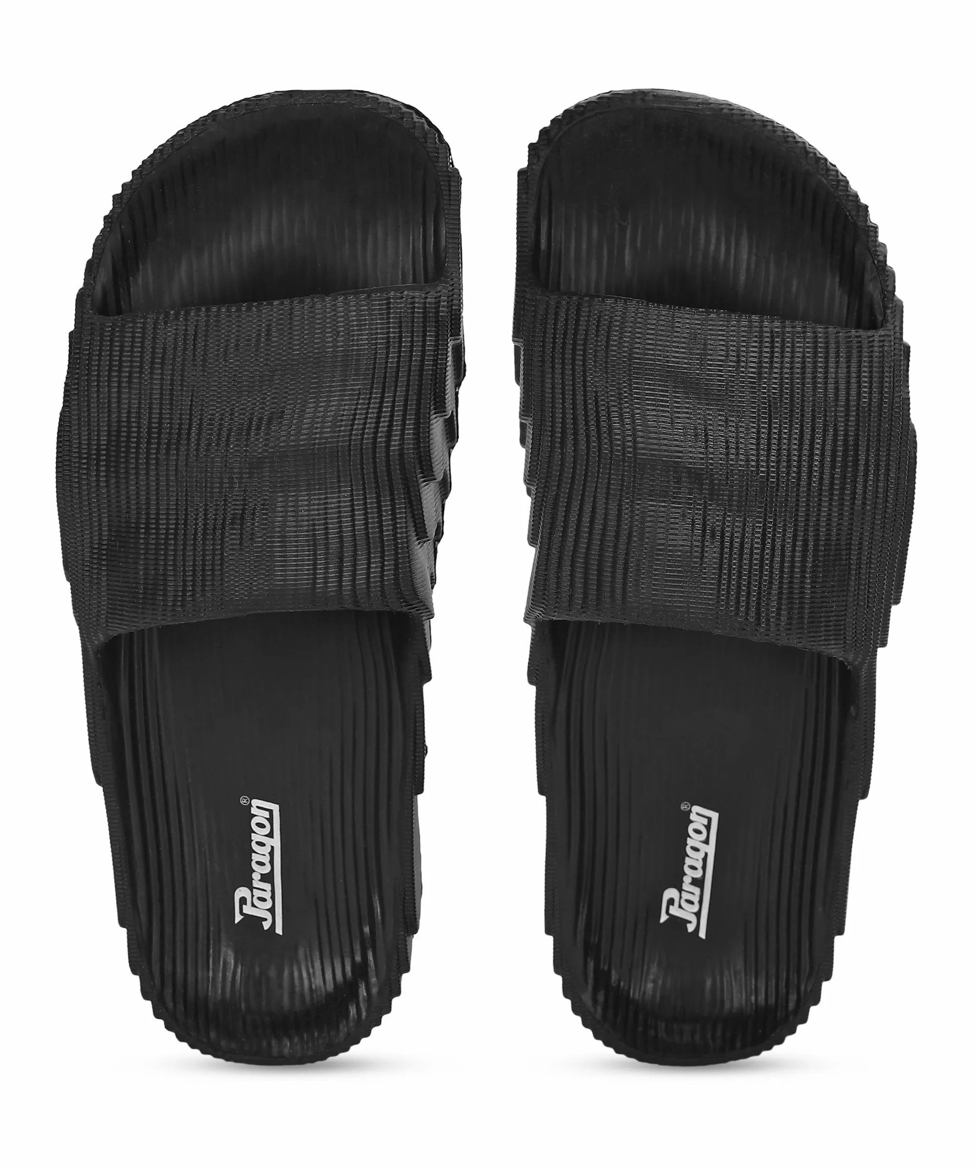 Paragon  K10913G Men Casual Sliders | Stylish Trendy Lightweight Slides | Casual & Comfortable Slippers | For Everyday Use Classic Design Sleek Finish