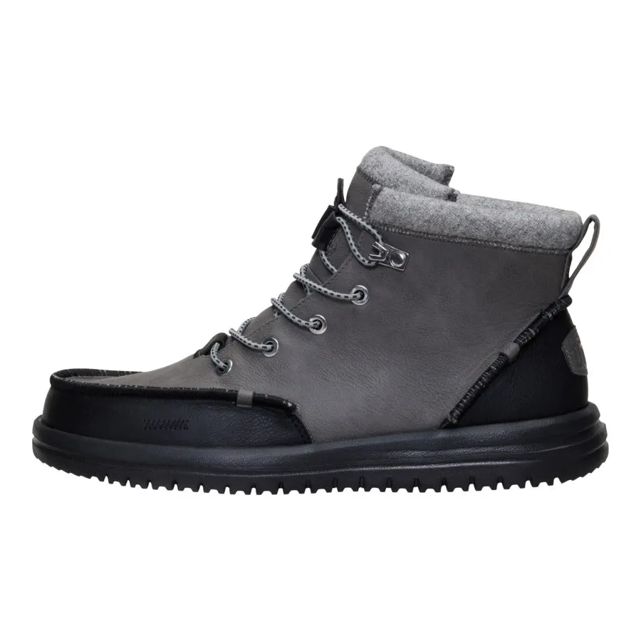 All Weather Mountain Climber Leather Comfort Bradley Classic Tumbled - Granite Grey/Multi