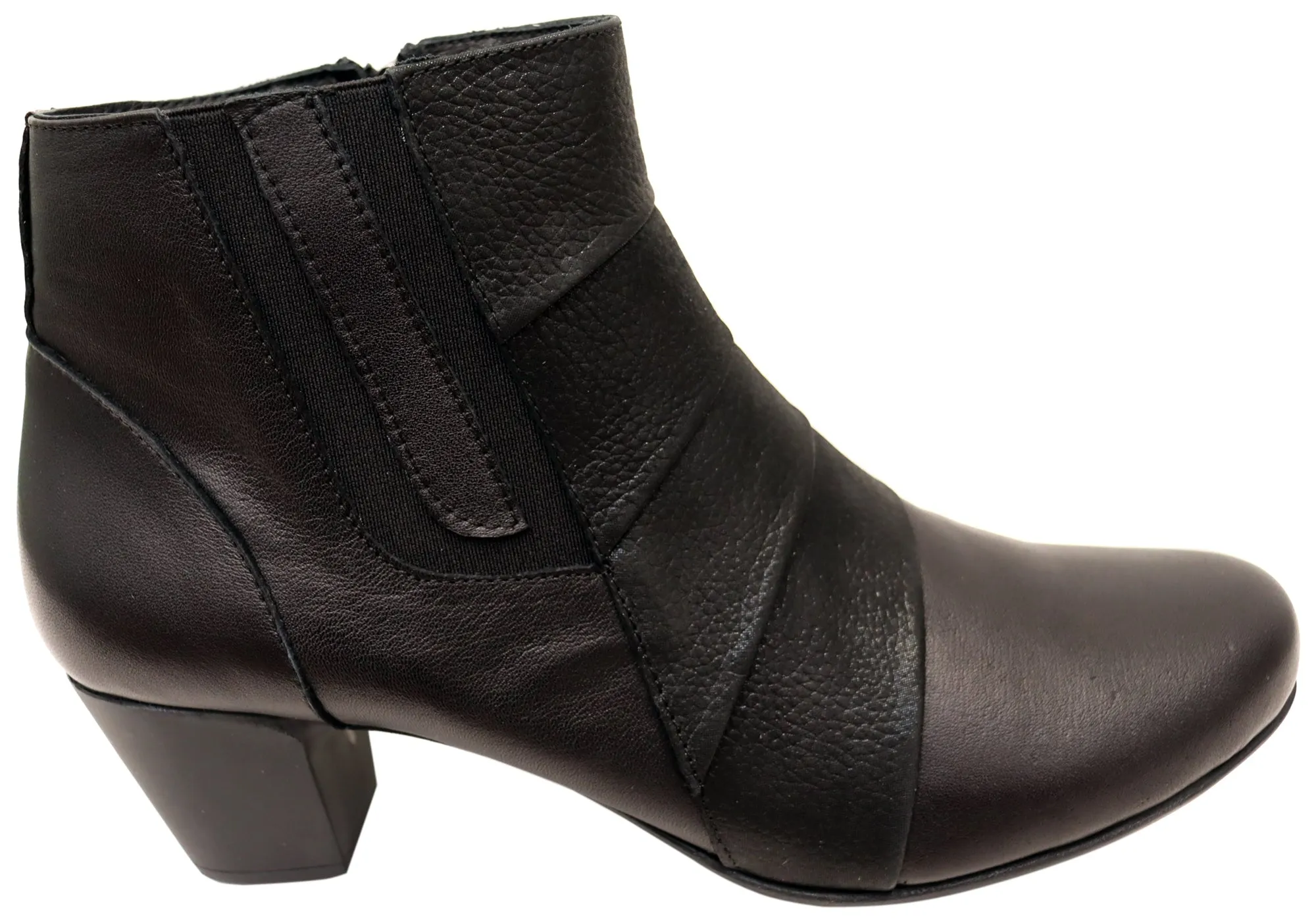 Cabello Comfort Eva Womens European Comfortable Leather Boots Rugged Design Functional Wear