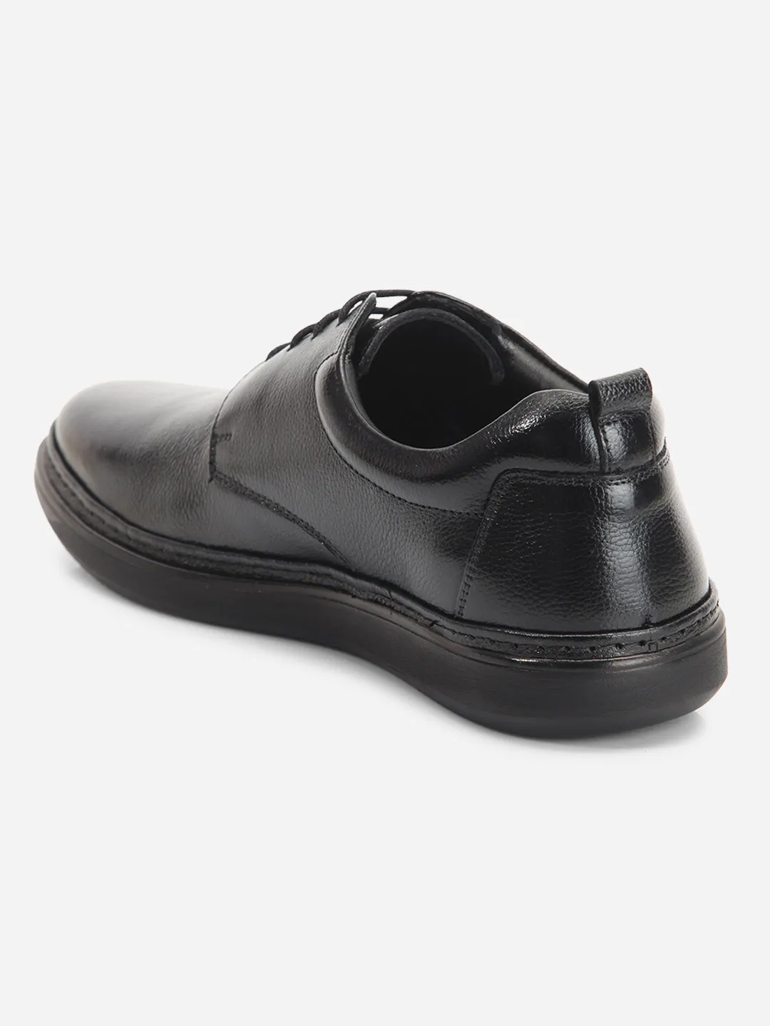 Jewelry Launch Men's Black Round Toe Lace Up Semi Formal (ID2226L)