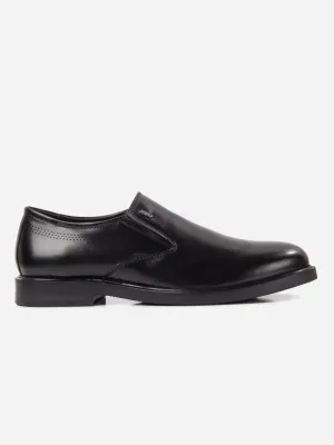 Nordic Line Smart Pace Men's Black Formal Slipon Shoes (IX1091)