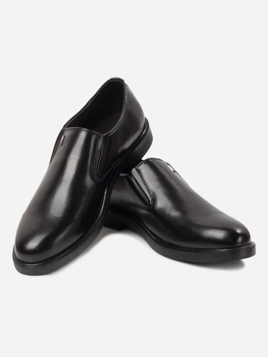 Men's Black Formal Slipon Shoes (IX1091) Exact Size Dance Shade