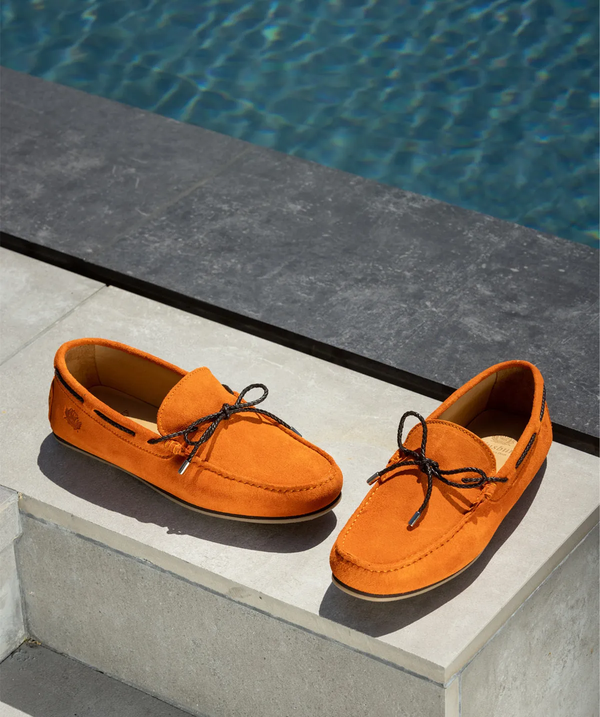 International Event Mocassin CANCUN Daim Orange
