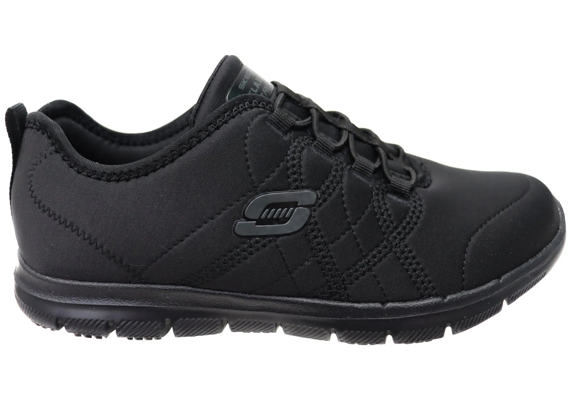 Urban Active Skechers Womens Relaxed Fit Ghenter Srelt Slip Resistant Work Shoes