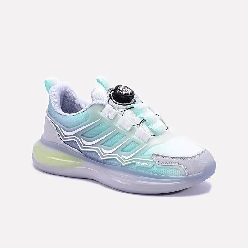 Durable Fabric Revolt Green Sneakers 0120489