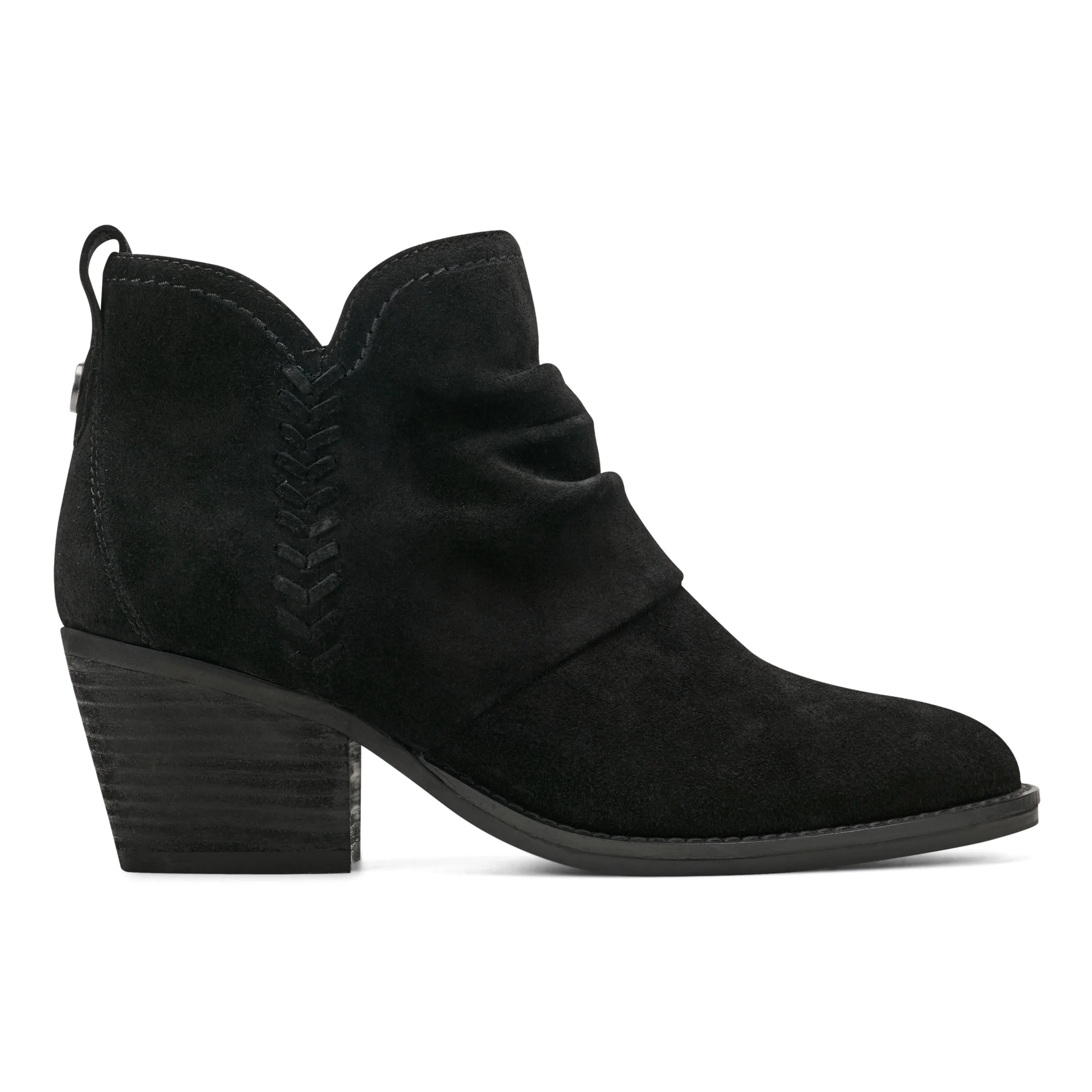 Arch Support Daily Walk Polish Look Chandy Ruched Booties